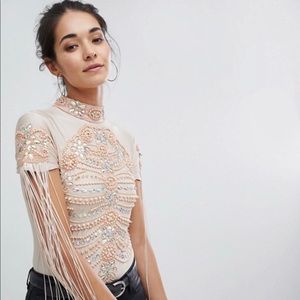 ASOS A Star Is Born High Neck Bodysuit